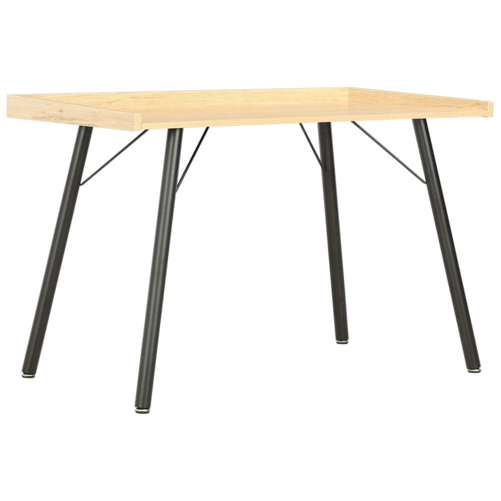 Petromila vidaXL Stôl dubová farba 90x50x79 cm